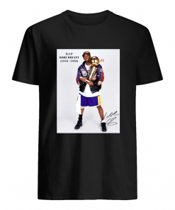 RIP Kobe Bryant (1978-2020) Signature T Shirt SFA