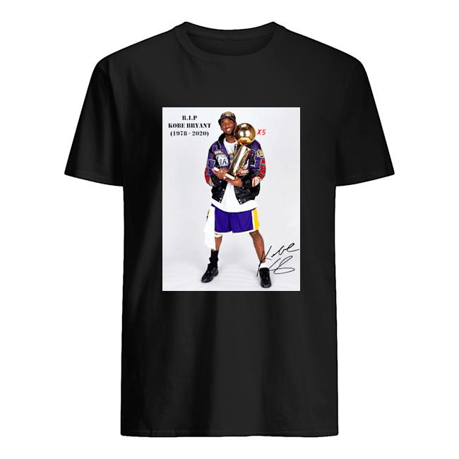 RIP Kobe Bryant (1978-2020) Signature T Shirt SFA