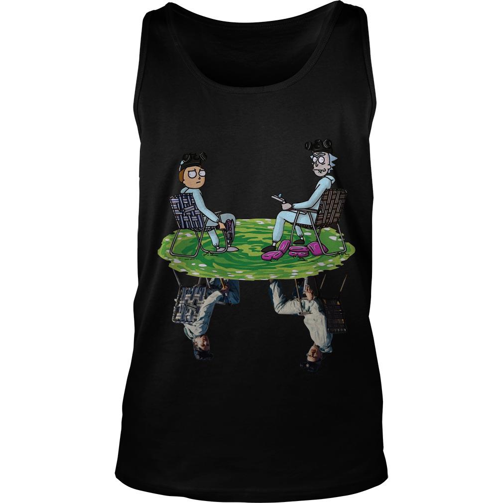 Rick And Morty Breaking Bad Walter And Jesse Tank Top SFA