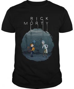 Rick and Morty Mashup Death Stranding T shirt SFA