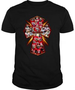 San Francisco 49ers Cross Player T Shirt SFA