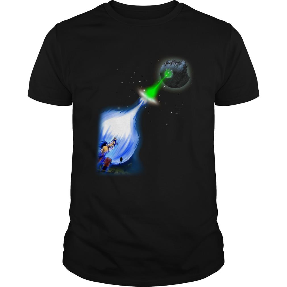 Son Goku Kamehameha Death Star T Shirt SFA