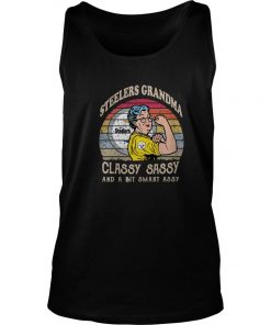 Steelers Grandma Classy Sassy And A Bit Smart Assy Vintage Tank Top SFA