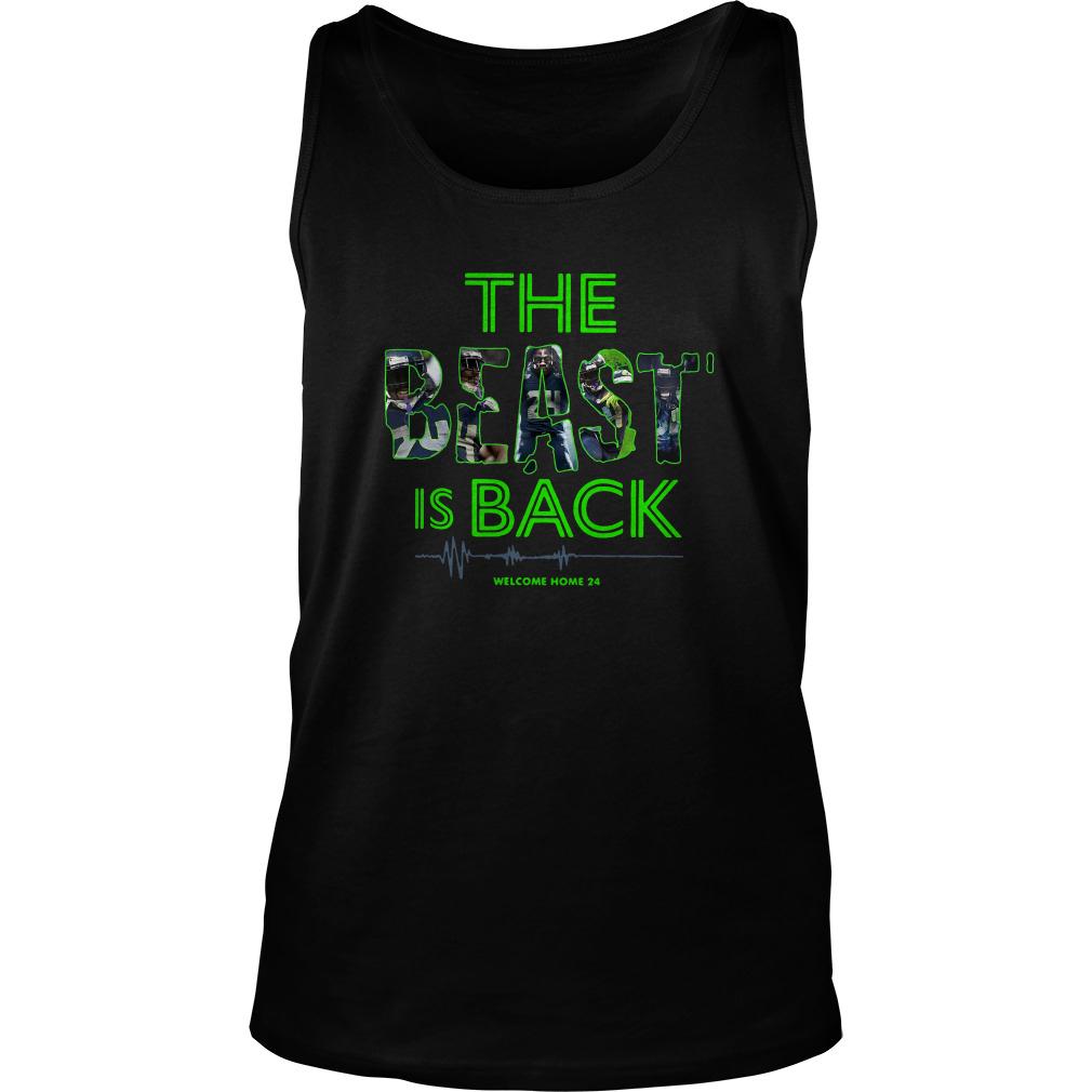 The Beast Is Back Welcome Home 24 Tank Top SFA