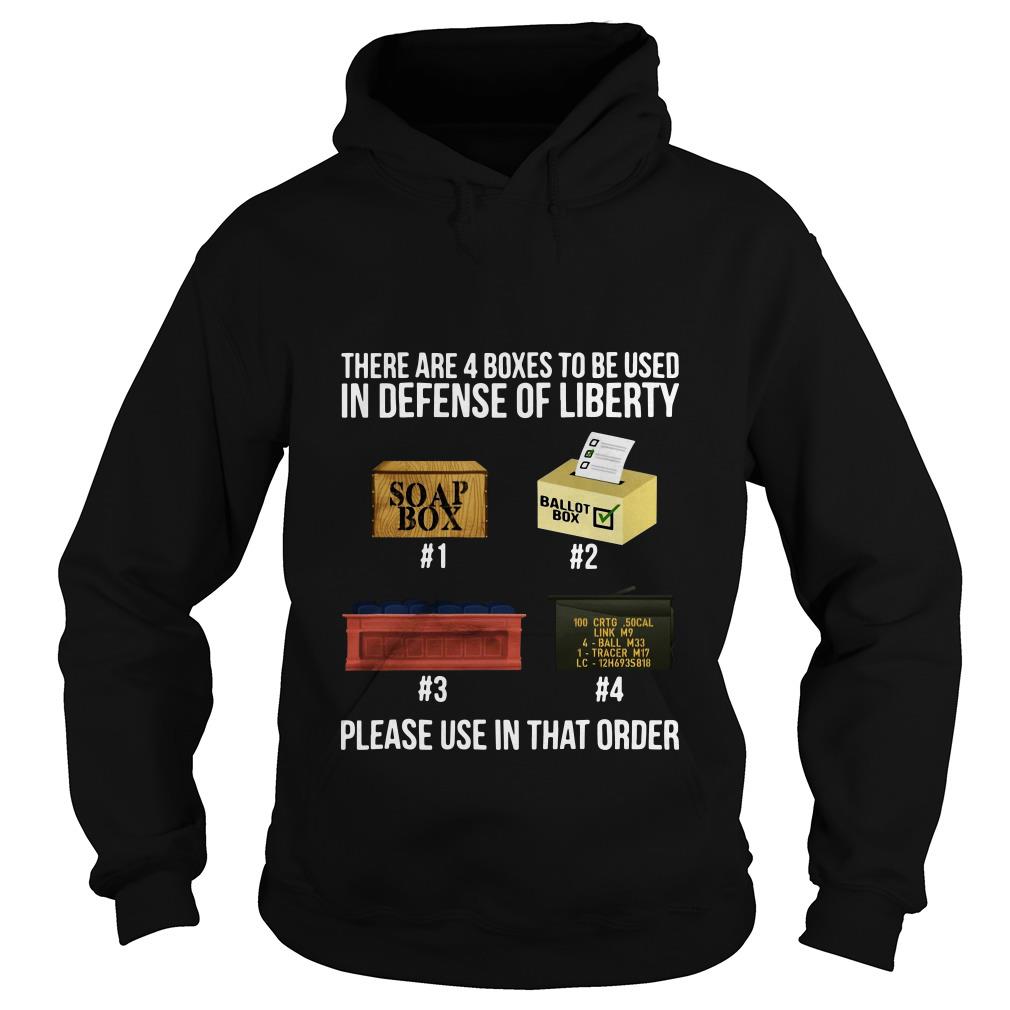There Are 4 Boxes To Be Used In Defense Of Liberty Soap Box Hoodie SFA