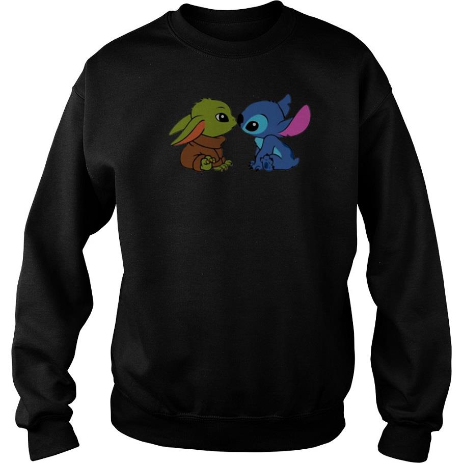 Baby Yoda and baby Stitch Sweatshirt SFA