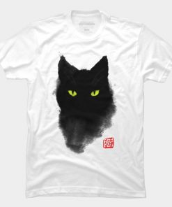 Black Cat Ink T Shirt SFA