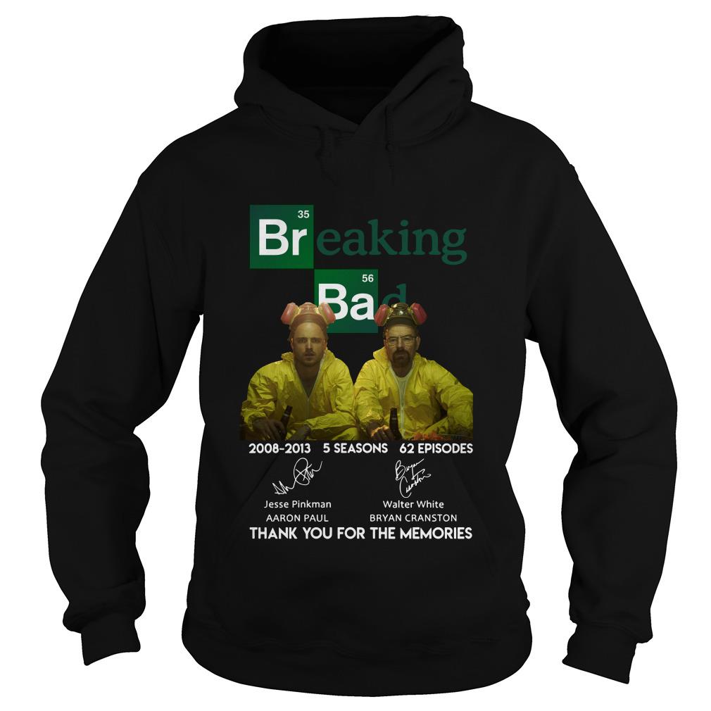 Breaking Bad Thank You For The Memories Hoodie SFA