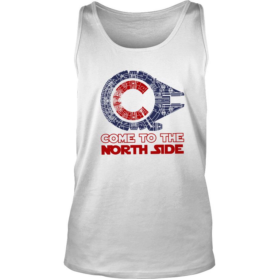 Chicago Cubs Millennium Falcon come to the North side Tank Top SFA
