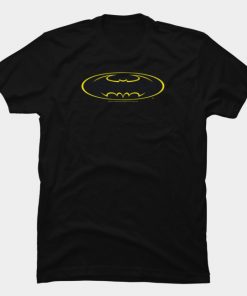 DC Comics Batman Oval Logo T Shirt SFA