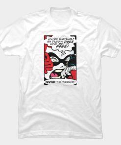 DC Comics Harley Quinn You're The Problem Comic T Shirt SFA