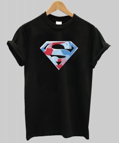 DC Comics Superman Cutout Logo T Shirt SFA
