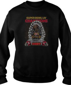 Doberman Iron Throne Super Bowl Liv Champions Chiefs Sweatshirt SFA