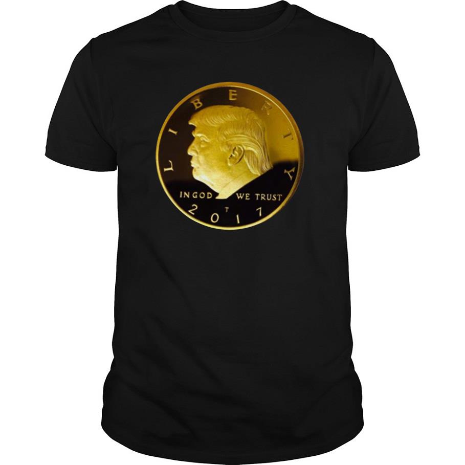Donald Trump Gold Coin T Shirt SFA