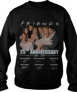 Friends 25th anniversary 1994 2019 signatures Sweatshirt SFA