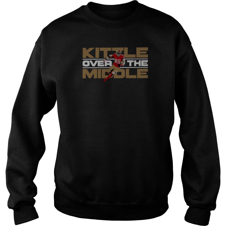 George Kittle San Francisco 49ers Over the Middle Sweatshirt SFA