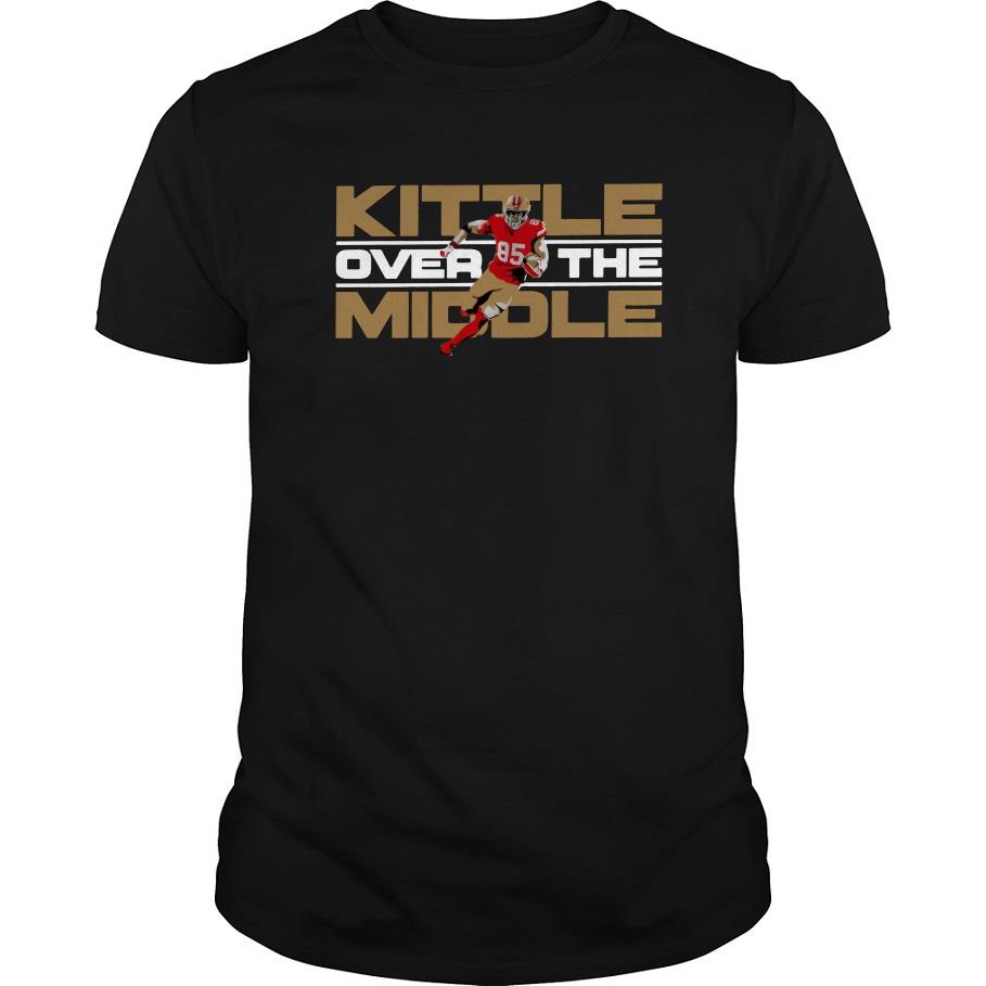 George Kittle San Francisco 49ers Over the Middle T shirt SFA