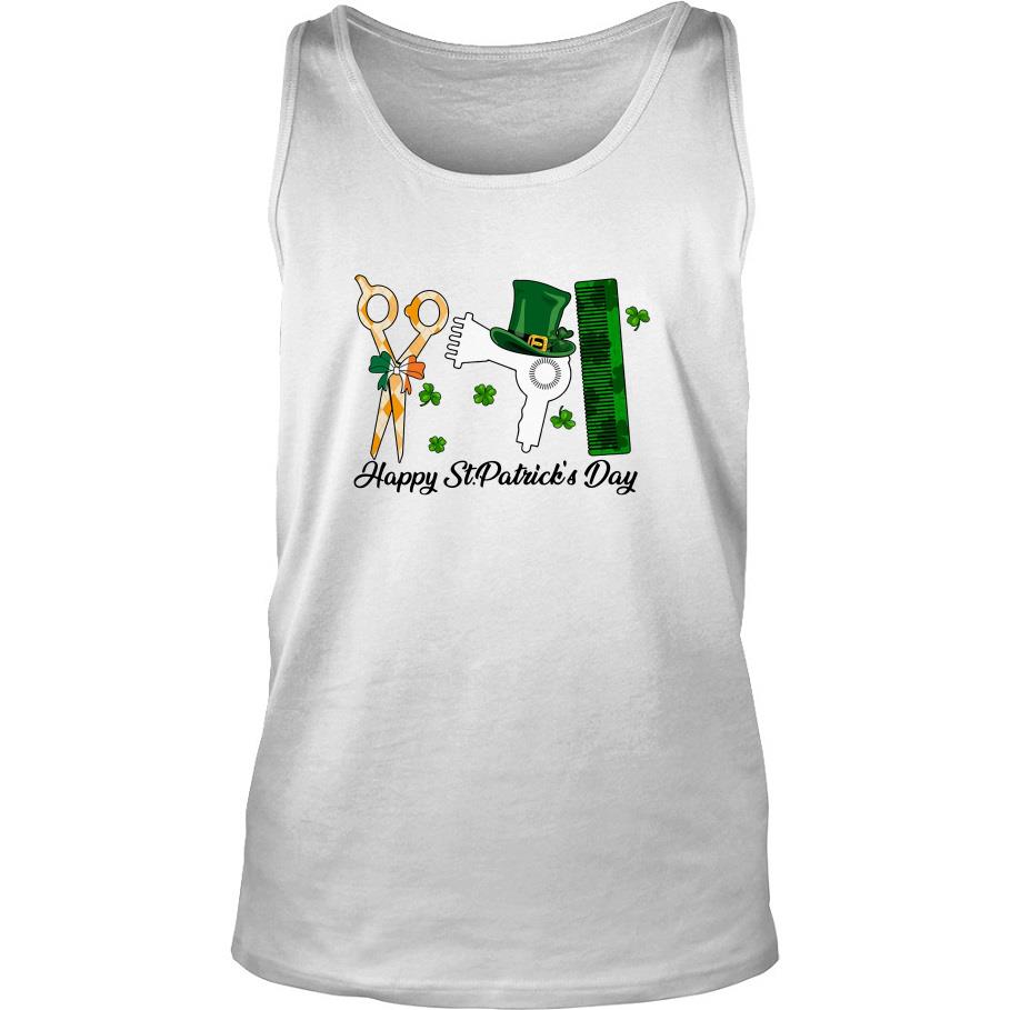 Hairstyle List Happy St Patrick’s Day Tank Top SFA