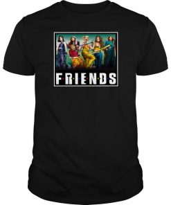 Harley Quinn Friends Tv Show T Shirt SFA