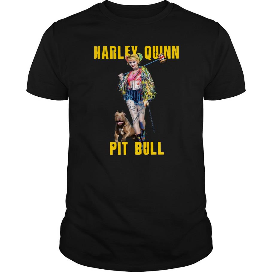 Harley Quinn Pit Bull T Shirt SFA