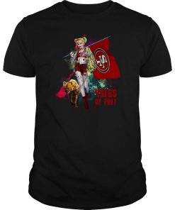 Harley Quinn San Francisco 49ers Of Prey T Shirt SFA