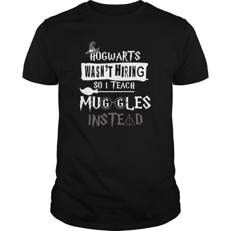 Hogwarts Wasn’t Hiring So I Teach Muggles Instead T Shirt SFA