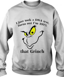I Just Took A Dna Test Turns Out I’m 100’That Grinch Sweatshirt SFA