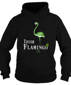 Irish Flamingo St Patrick’s Day Hoodie SFA