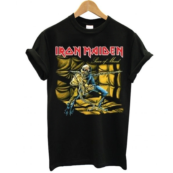 Iron Maiden Piece of Mind t shirt F07