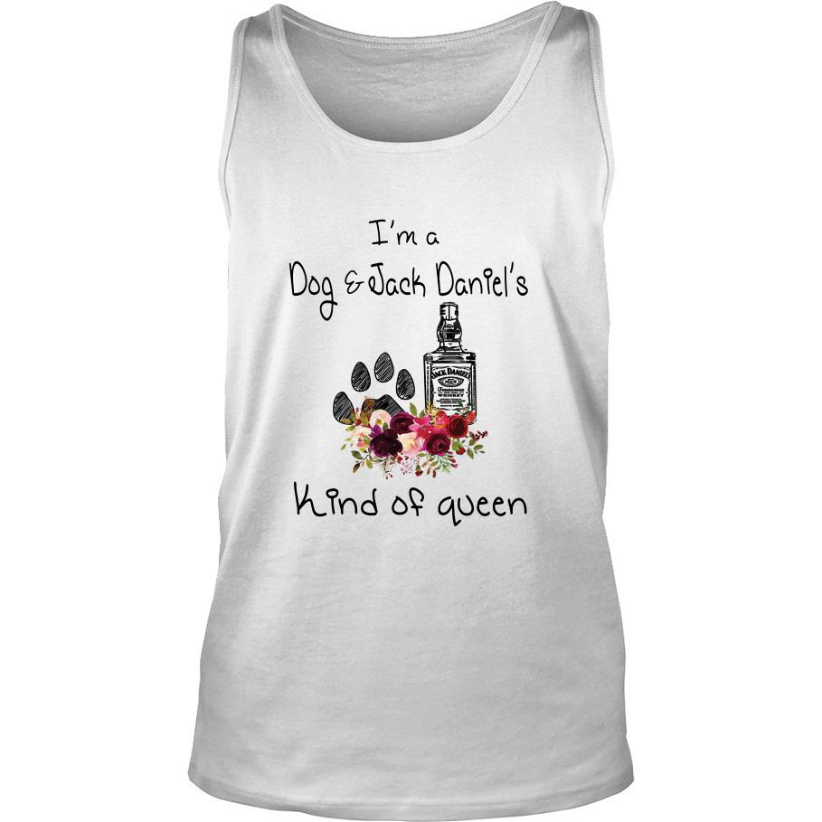 Is A Dog And Jack Daniel’s Kind Of Queen Tank Top SFA