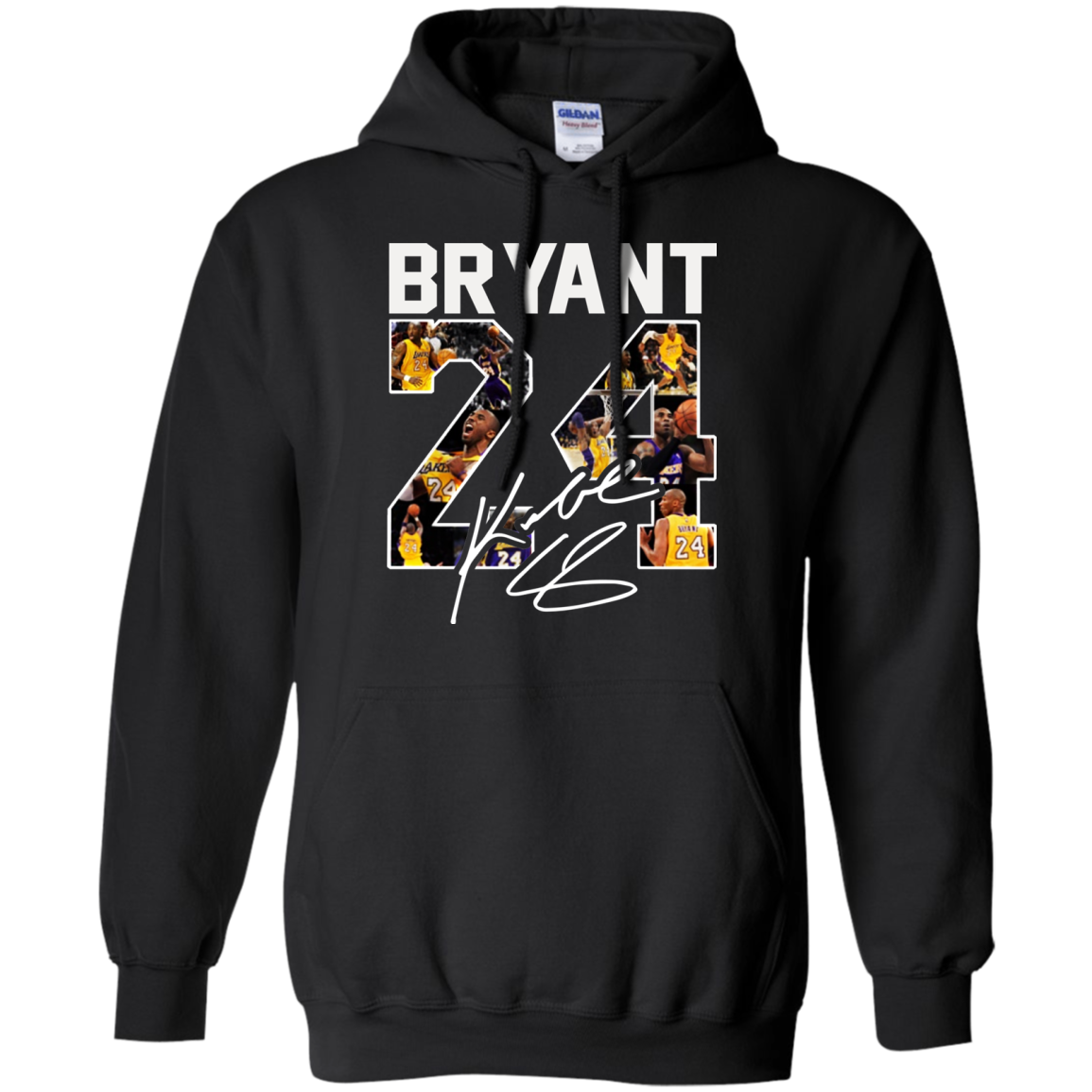 Kobe Bryant 24 Signature Hoodie SFA