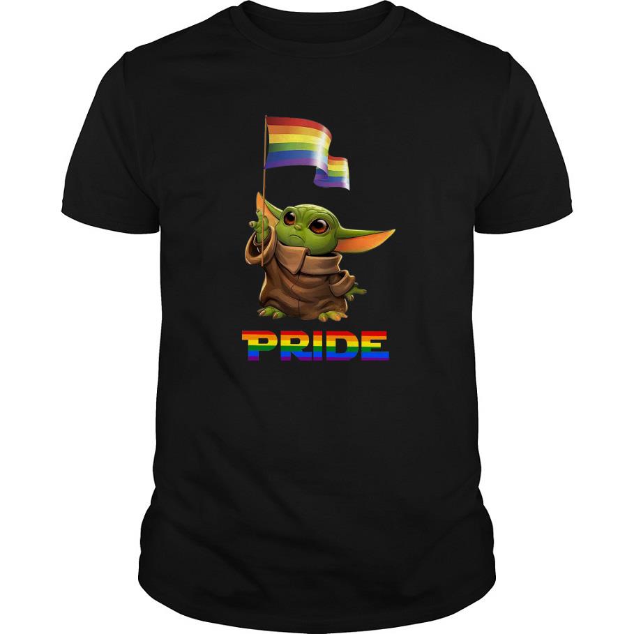 Lgbt Baby Yoda Flag Pride T Shirt SFA