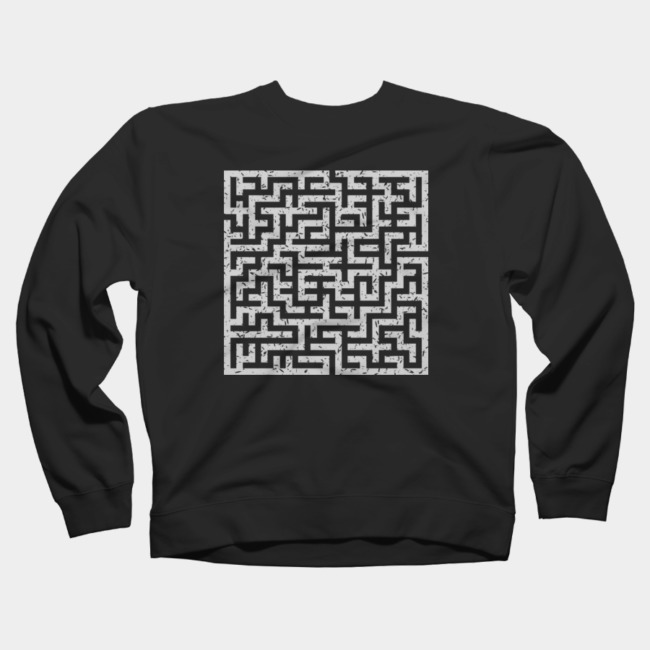 Maze Can you find a way out? Sweatshirt SFA