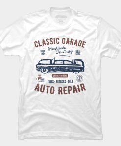 Mechanic on Dutty Classic Garage T Shirt SFA