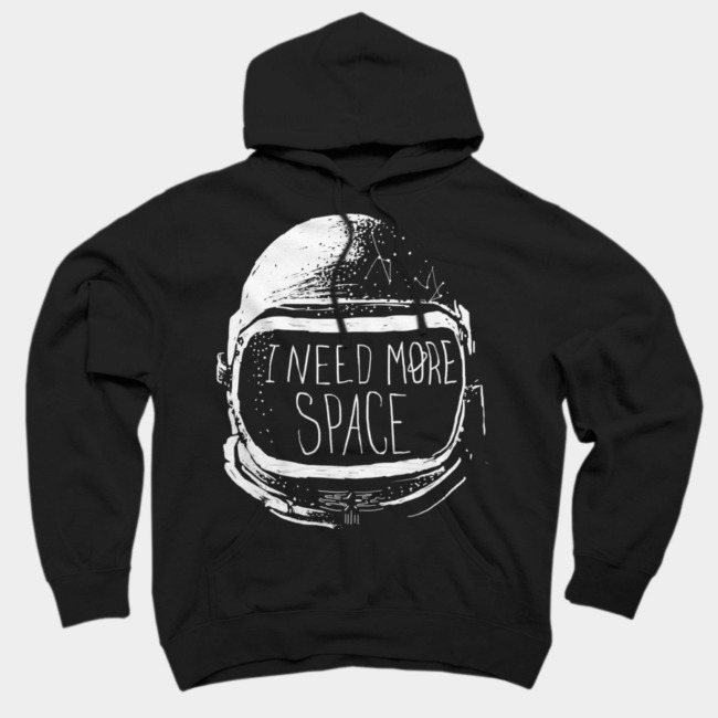 Never Date an Astronaut I Need More Space Hoodie SFA