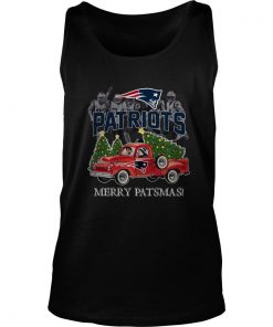 New England Patriot Truck Merry Patsmas Tank Top SFA