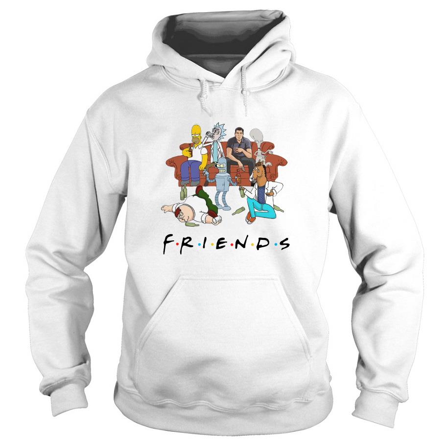 Rick and Morty Pete and Roger friends Hoodie SFA