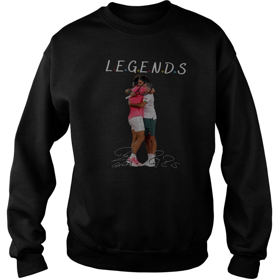 Roger Federer rafael nadal Legend Tennis Sweatshirt SFA