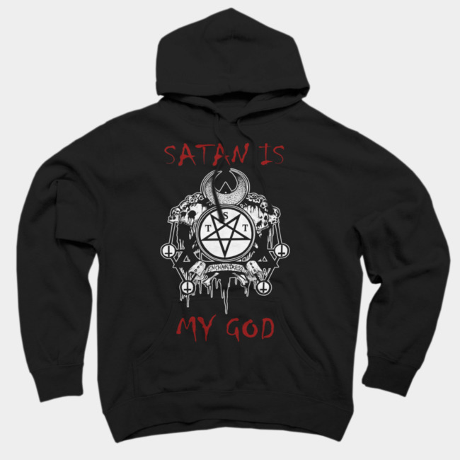 Satan Is My God Hoodie SFA