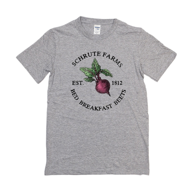 Schrute Farms Est 1812 Bed Breakfast Beets t shirt F07