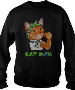 Seattle Seahawks Cat Mom Sweatshirt SFA
