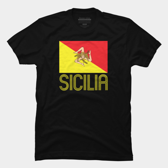 Sicilian Flag T Shirt SFA