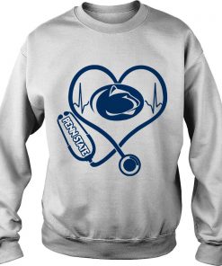 Stethoscope Heartbeat Nurse Penn State Sweatshirt SFA
