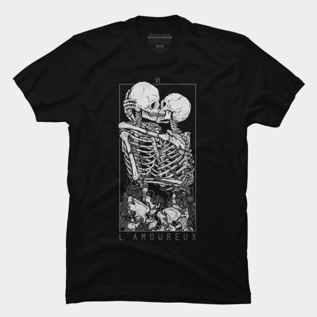 The Lovers Skeleton T Shirt SFA
