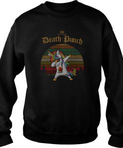 Unicorn Dabbing Five Finger Death Punch Vintage Sweatshirt SFA
