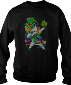 Unicorn Dabbing St Patrick’s Day Sweatshirt SFA