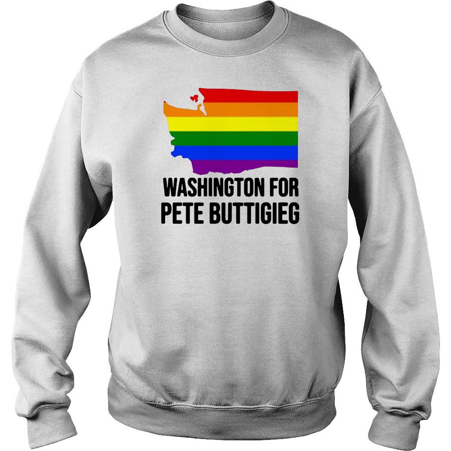 Washington for Pete Buttigieg LGBT Vote 2020 Sweatshirt SFA