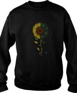 Weed And Sunflower Choose Happy Sweatshirt SFA