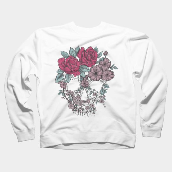 flower skull Sweatshirt SFA