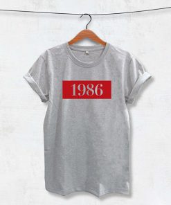 1986 Printed t shirt F07